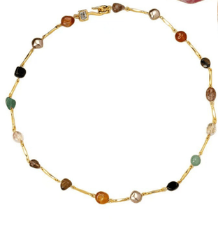 Treasure crystal necklace