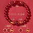 Vermilion bracelet